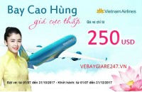 Bay Tp Hồ Chí Minh - Cao Hùng chỉ từ 250 USD của Vietnam Airlines