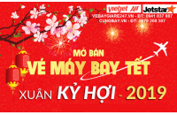 Mở Bán Vé Máy Bay Tết 2019